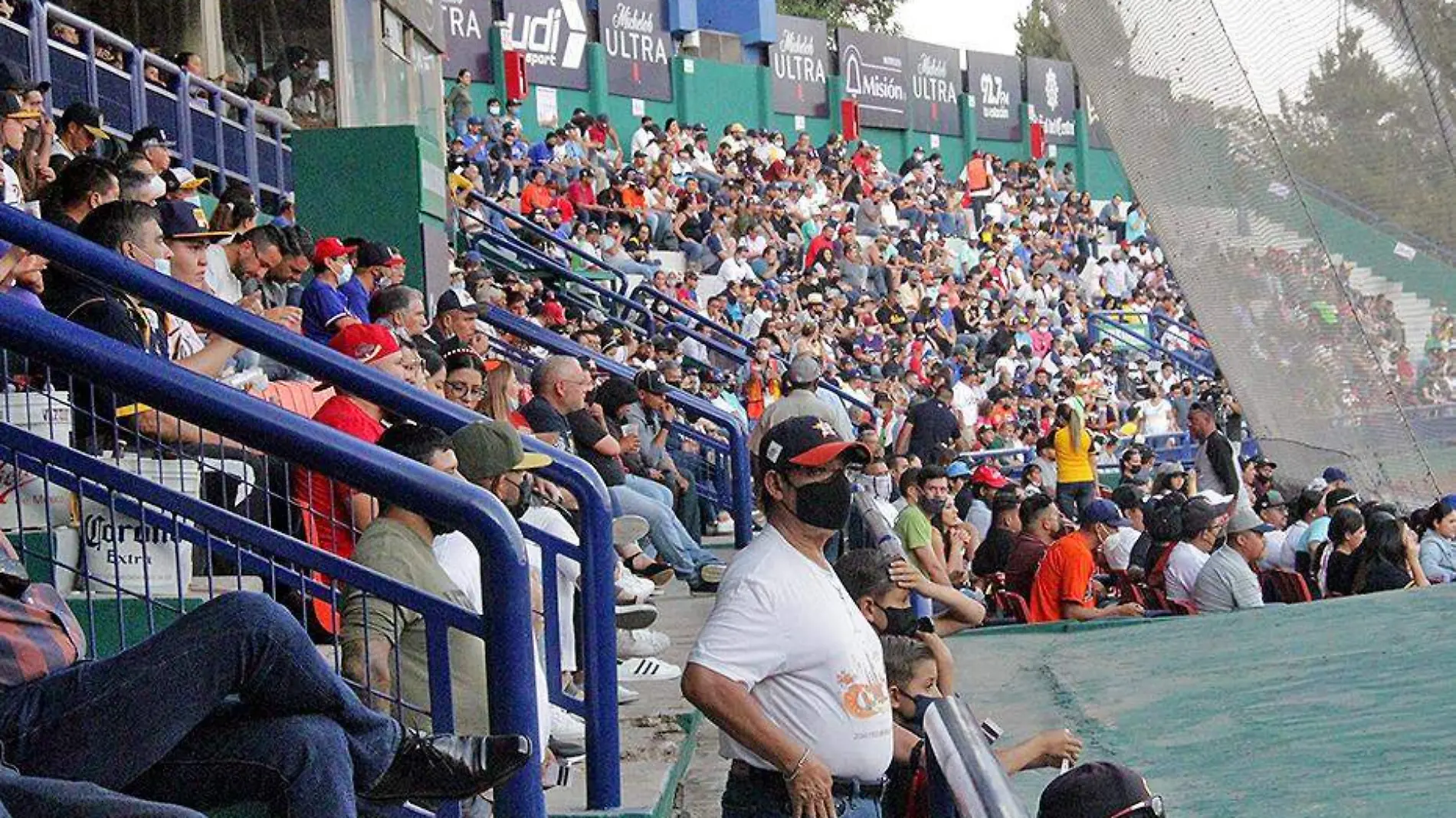 publico en partido de beisbol